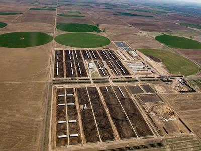 Aerial Feedlot Garden City