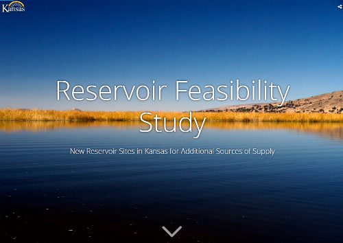 Reservoir Feasibility Study interactive map