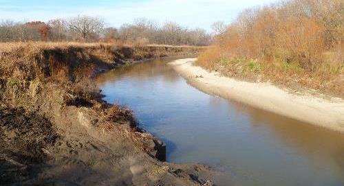 Unstabilized Streambank Site