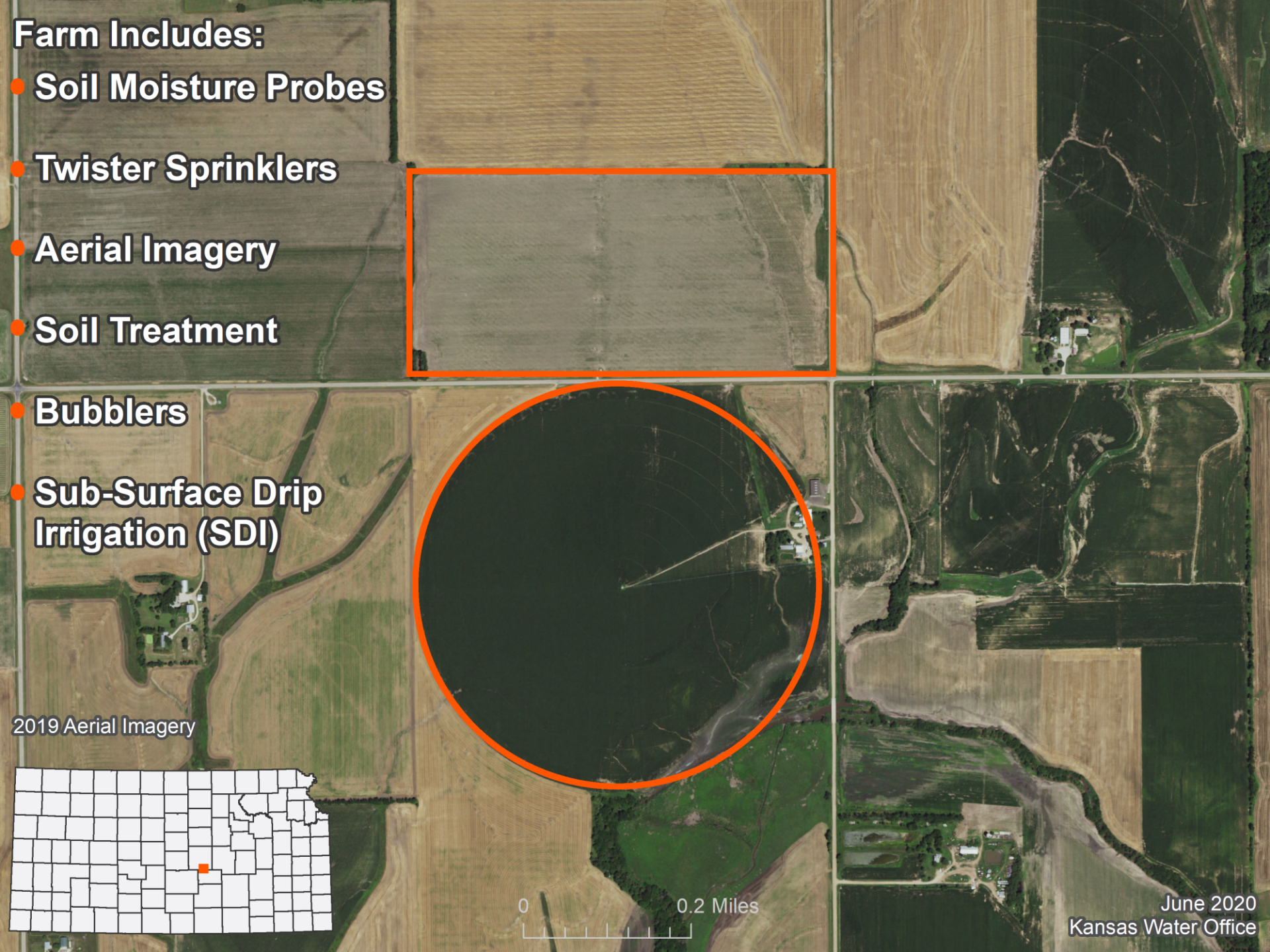 R & E Goering Farm Map