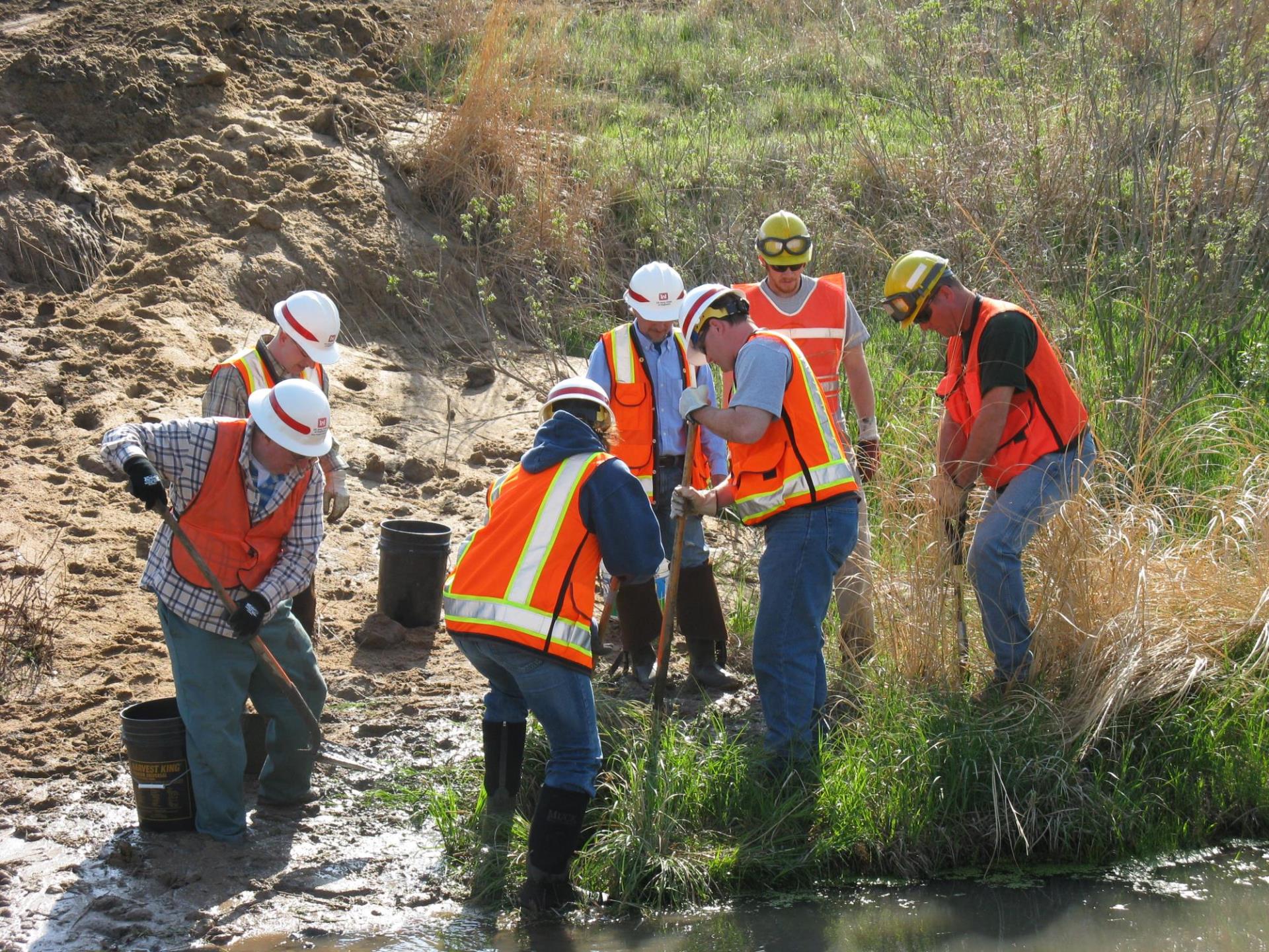 Riparian Best Management Practices Installation